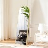 Beautyolove 64"x21" Arched Full Length Mirror Floor Mirrors,Gold - 2 of 4