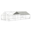 Akoasm 312.00 in. W Large Metal Chicken Coop with Waterproof and Anti-Ultraviolet Cover for Outside-Silver - 4 of 4