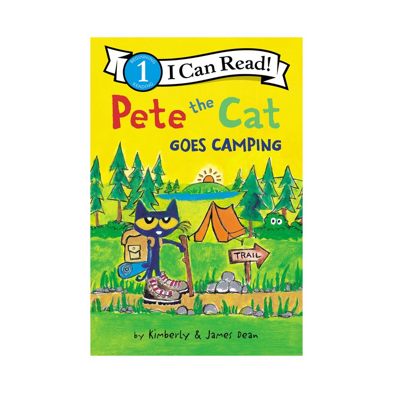 Pete the Cat Goes Camping -  (I Can Read. Level 1) by James Dean (Paperback), 1 of 2