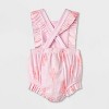 Baby Girls' Ruffle Romper - Cat & Jack™ - 2 of 4