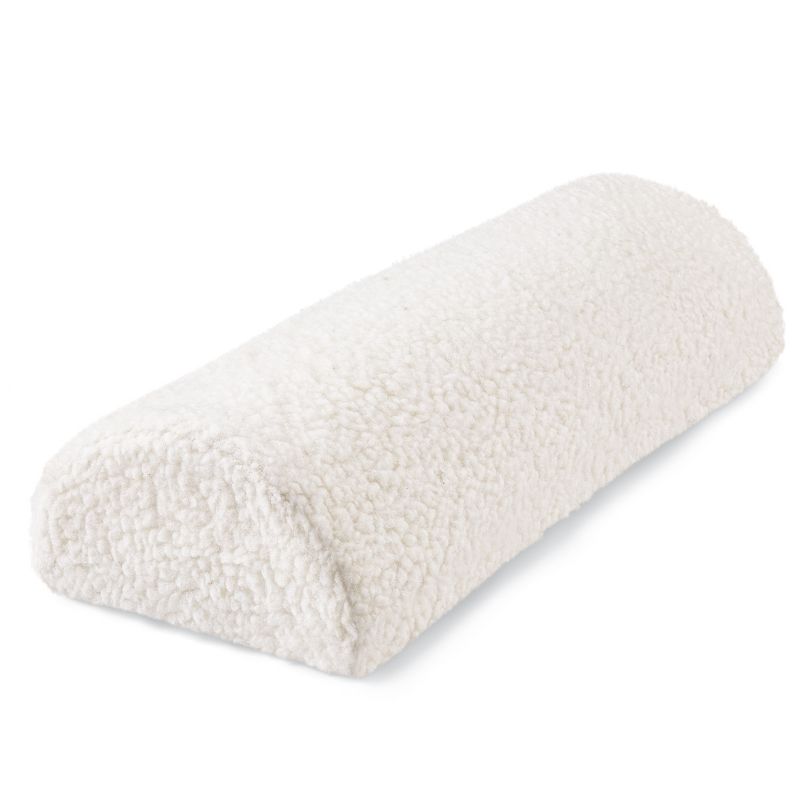 Collections Etc High Pile Fleece-Covered Sofa Footrest Pillow 23 X 10.5 X 4, 3 of 4