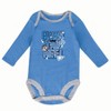 NCAA North Carolina Tar Heels Boys' 2pk Long Sleeve Bodysuit - 2 of 3