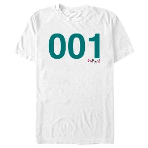 Men's Squid Game Player 001 T-Shirt - 1 of 4