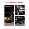 VEVOR Electric Car Jack, 5 Tons /11000 lbs, Electric Scissor Jack with Built-In Inflator, 12V Tire Change Replacement with Electric Impact Wrench - 3 of 4