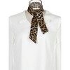 Allegra K Women's Long Neckscarf Fashion Leopard Print Skinny Scarf 88x5cm/35x2" 1 Pc - 2 of 4