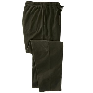 KingSize Solid Microfleece Pajama Pants - 1 of 3