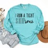 Simply Sage Market I Run A Tight Shipwreck Garment Dyed Long Sleeve - 3 of 4