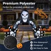 NAYSAYE Inflatable Holiday Decoration Grim Reaper Archway for Halloween Yard Display, White and Black, 122.4"*62.4"*104.4" - 4 of 4
