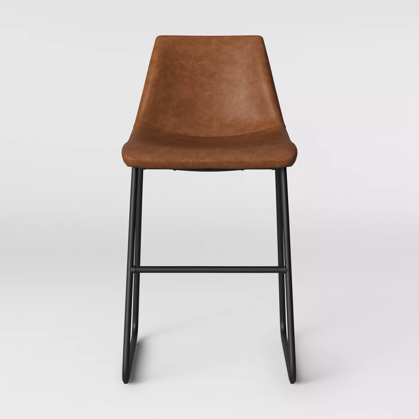 Shop Bowden Upholstered Molded Faux Leather Counter Height Barstool - Project 62™ from Target on Openhaus