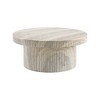 Meridian Furniture,Legatto Travertine Travertine Finish Concrete Coffee Table - 4 of 4