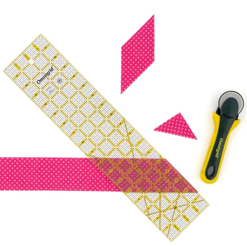 Omnigrid 4&#34; x 18&#34; Rectangle Quilting and Sewing Ruler, 2 of 4