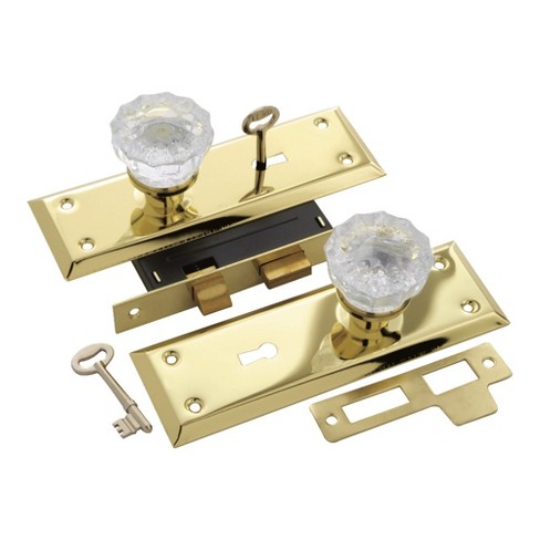 First Watch 1139 Double Cylinder Glass And Steel Keyed Entry