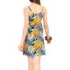 LA LEELA Women's Vacay Holiday Beach Summer Beachwear Sleeveless Casual Dress Honeymoon Nightshirts Mini Slip Nighty - 3 of 4