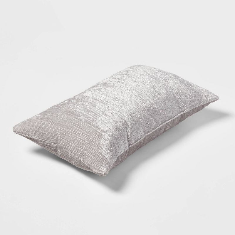 Velvet Rib Textured Throw Pillow - Threshold™, 3 of 7