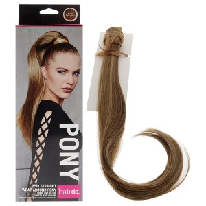 Straight Wrap Around Pony - R14 25 Honey Ginger by Hairdo for Women - 25 Inch Hair Extension - 1 of 4