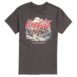 Men's - Coca Cola - For Sparkling Holidays Short Sleeve Graphic T-Shirt - 1 of 4