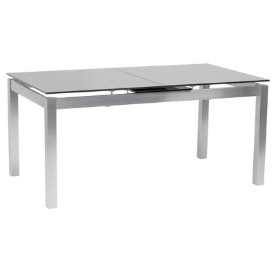 target glass dining table