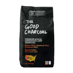 The Good Charcoal Company 8lb Premium Hardwood Lump Charcoal