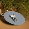UNC Asheville Secondary Logo Aluminum Holiday Christmas Tree Ornament - 4 of 4