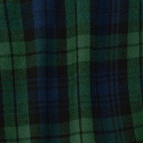 forest green/ team navy black watch plaid