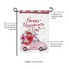 Valentine's Flower Truck Applique Garden Flag - 4 of 4