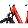 Vanpowers Adult UrbanGlide Standard 2.27' Step-Through Electric Bike - Red - 2 of 4