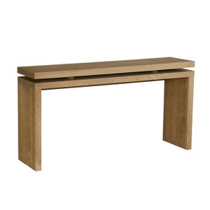Dexmalle 60inch Retro Wooden Console Table for Entryway,Living Room - 1 of 4