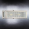Urban Ambiance Luxury Minimalist Bath Vanity Light,  5"H x 14"W,  Stainless Steel Finish, UHP3580 - 3 of 4