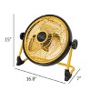 Vie Air 12 Inch Rechargeable Indoor/Outdoor Floor Fan (IPX4 Rated) - 4 of 4