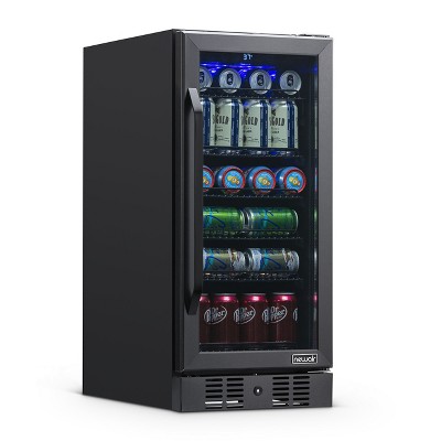 15 90 Can Stainless Steel Built In Compressor Beverage Refrigerator