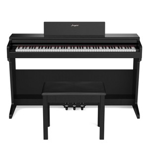 Digital Piano, Full Size 88 Key Weighted Hammer Professional Home Digital Piano, Stand Electric Piano for Beginner/Adults (With Stool) - 1 of 4