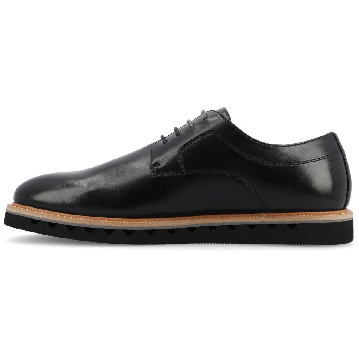 Vance Mens William Plain Toe Lace-up Derby - thumbnail 2