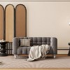 Luxurious Sectional Sofa Set with Solid Wood Legs for Living Room, Sofa Sleeper Couch, Indoor Furniture, Free Combination - Maison Boucle - 3 of 4