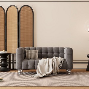 Luxurious Sectional Sofa Set with Solid Wood Legs for Living Room, Sofa Sleeper Couch, Indoor Furniture, Free Combination - Maison Boucle - 1 of 4