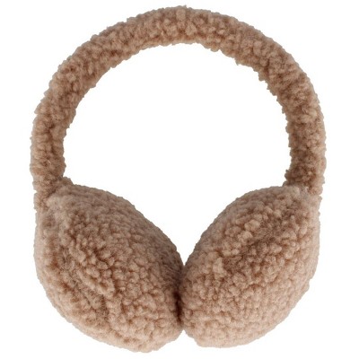 Grand Sierra Women's Faux High Pile Fleece Over the Head Winter Ear Muffs