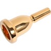 Bach Mega Tone Large Shank Trombone Mouthpiece in Gold 1-1/4GM - 4 of 4