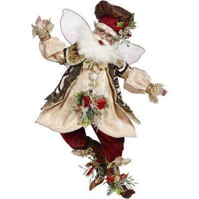 Mark Roberts Products 16" Collectible Caroling Christmas Fairy Medium - Red/Gold