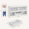 Wooden Kids Bookshelf with Drawer - Toy Storage Organizer for Playroom, Classroom, Nursery & Kids’ Room - 2 of 4