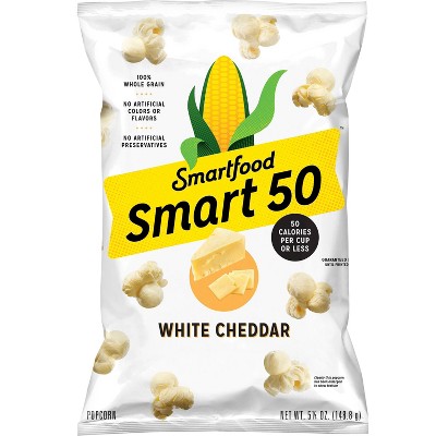 Smart50 White Cheddar Popcorn - 5.25oz