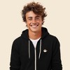Dalix Cappuccino Embroidered Zip Hoodie Fleece Long Sleeve Pocket Warm Soft Mens - 4 of 4