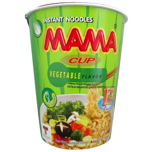 MAMA cup oriental style instant noodles with seafood flavour Stock