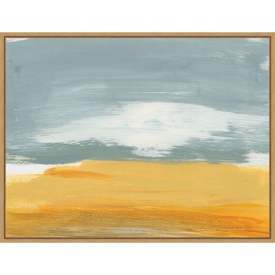 Amanti Art Winter Desert by Bronwyn Baker Canvas Wall Art Print Framed 24 x 18-in.