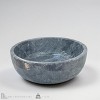 Dark Grey Marble Vessel Sink – Handcrafted Round Bathroom Basin, 16.34 Inch Polished Natural Marble Vanity Sink, Durable Stone Sink Modern Bathroom - 2 of 4