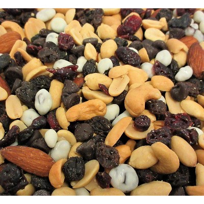Trail Mix with Greek Yogurt Raisins & Dark Chocolate Dried Fruit and Nuts by Its Delish – 1 lb Bulk Bag