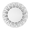 31.5in Artloge Round Silver Wall Mirror Luxury Decorative Wall Mirrors - 2 of 4