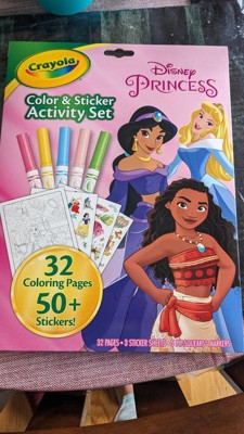 Crayola Disney Princess Color & Sticker Activity Set