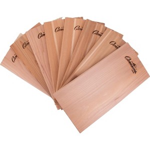 Camerons Products Grilling Planks - Alder - 5.5 x 11.5 Alder for BBQ, Salmon, Seafood, Steak  Burgers, Pork Chops, Vegetables and More (Cedar/Alder 8) - 1 of 4