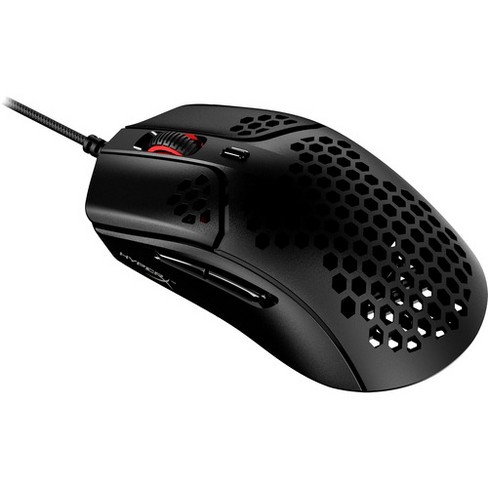 HyperX Pulsefire Haste Gaming Mouse Black - Ultra-light hex shell design - 16,000 DPI / 450 IPS / 40G - Customizable with NGENUITY Software - image 1 of 4