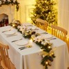 6 Ft Christmas Garland with Lights - 3 of 4