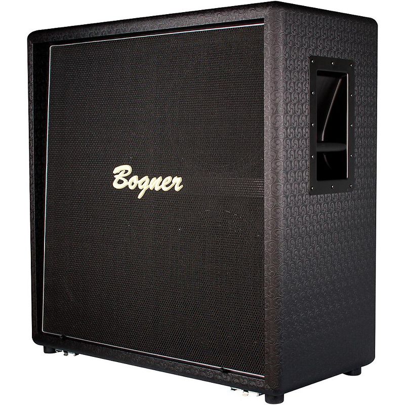 Bogner 412STU 210W 4x12 Uberkab Guitar Speaker Cabinet Comet Straight Black Straight, 3 of 4
